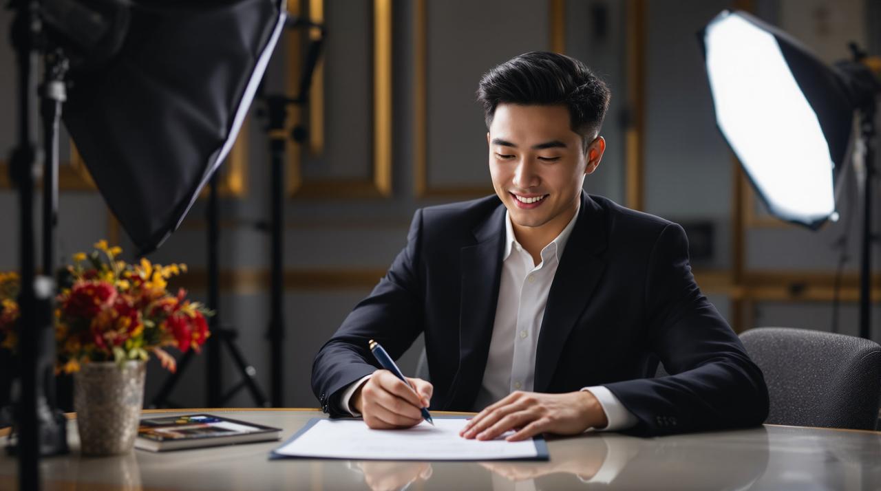 新生代演员苏晨正式签约51视频，开启全新艺术征程