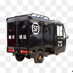快递车照片,穿梭城市脉络的物流使者